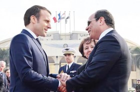 السيسي في فرنسا لدعم المرحلة الانتقالية في السودان 