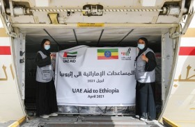 الإمارات ترسل طائرة مساعدات إنسانية إلى إثيوبيا