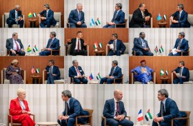 عبدالله بن زايد يلتقي رؤساء وزراء كينيا وغينيا وسانت فنسنت وغرينادين وعددا من وزراء الخارجية في نيويورك