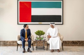 الهاجري يستقبل نائب وزير خارجية لاوس ويوقعان مذكرة تفاهم بين البلدين
