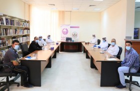 نادي الذيد يبحث مع مجلس الشارقة الرياضي آليات عودة النشاط الرياضي