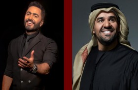 حسين الجسمي وتامر حسني يقدمان مجموعة من أجمل أغانيهما في حفل الليلة الافتتاحية لمهرجان دبي للتسوق