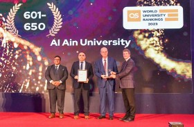 جامعة العين تتقدم في سلم تصنيف الجامعات العالمية لتحقق المرتبة الخامسة إماراتياً و650 عالمياً بحسب كيو إس