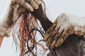 طين البراكين لعلاج الشعر الدهني