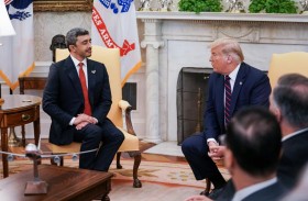 ترامب يستقبل عبدالله بن زايد في البيت الأبيض