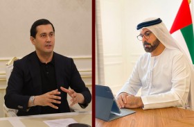 القرقاوي ونائب رئيس وزراء أوزبكستان يبحثان تطورات الشراكة الاستراتيجية في التحديث الحكومي 