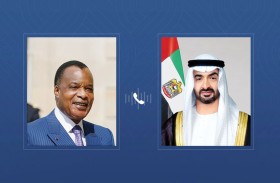 رئيس الدولة يبحث مع رئيس الكونغو هاتفياً علاقات التعاون والتطورات التي تشهدها المنطقة