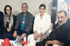  ياسمين صبرى تعقد جلسات عمل 