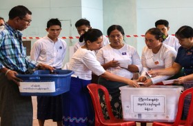 بدء التصويت في المرحلة الثالثة والأخيرة من الانتخابات العامة في ميانمار