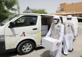 أكثر من 395 ألف مستفيد من حملة خليفة الإنسانية بالتعاون مع الوطني للمسؤولية المجتمعية ضد كوفيد - 19