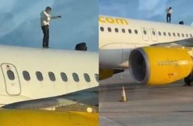 تأخر رحلة سفر بسبب «رقصة» على سطح الطائرة