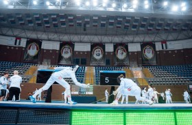 انطلاق منافسات الدور التمهيدي لكأس العالم لمبارزة الآيبيه للسيدات في الفجيرة