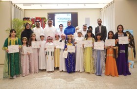 سالم بن ركاض يفتتح معرضاً لرسومات الأطفال بمناسبة اليوم الوطني 52