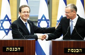 انتخاب إسحق هرتزوج رئيسا لإسرائيل 