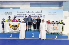 ختام بطولة أبوظبي المجتمعية بمشاركة 600 سباح وسباحة