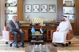 سيف بن زايد يلتقي مساعد الأمين العام لسيادة القانون والمؤسسات الأمنية في الأمم المتحدة