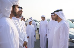 حمدان بن زايد يشهد منافسات اليوم الختامي لمهرجان الظفرة الأول لسباقات الهجن