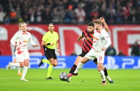 «تألق» محرز و «انتفاضة» ألمانية يتصدران المشهد في تعادل مانشستر سيتي مع لايبزج