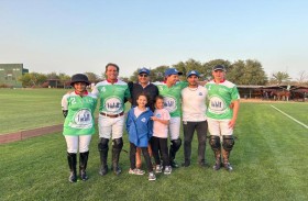 الحبتور والباشا في نهائي بطولة «مارس» الشهرية للبولو 