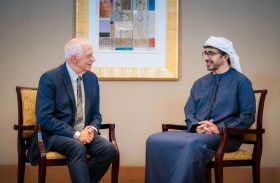 عبدالله بن زايد يستقبل بوريل ويبحثان علاقات التعاون الإماراتية الأوروبية والتطورات في المنطقة