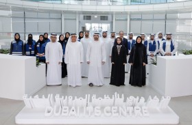 حمدان بن محمد يطّلع على مشاريع ومبادرات هيئة الطرق والمواصلات