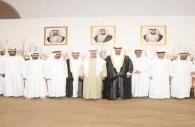 نهيان بن مبارك يحضر أفراح المزروعي والفلاسي في أبوظبي