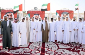 نهيان بن مبارك يحضر أفراح العامري بالعين 