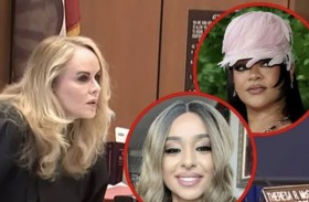 المتهمة بإطلاق النار على منزل ريهانا تدفع ببراءتها 