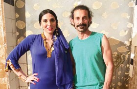 مي شاهين معلمة شعبية في (المماليك)