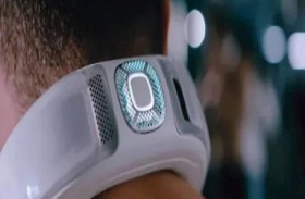 أول طوق مكيف للهواء يمكن ارتداؤه في العالم