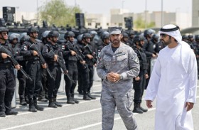 حمدان بن محمد يزور قيادة الحرس الوطني ويشيد بجاهزيته ودوره الفعّال في تعزيز السلامة المجتمعية
