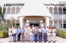 وفد مديرية الأمن العام الأردني يطلع على الجهود التطويرية في شرطة أبوظبي