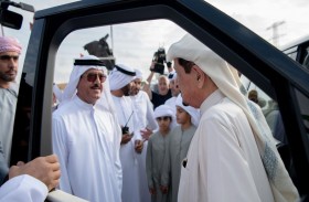 حميد النعيمي يشهد ختام مهرجان محمد بن زايد لسباقات الهجن ومزاينة الإبل في عجمان