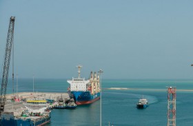 موانئ أبوظبي تستقبل أول شحنة دولية في ميناء مغرق 