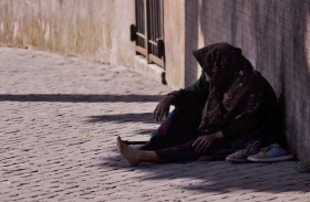 متسولة تجمع مبلغاً ضخماً خلال 3 ساعات