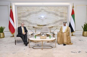 صقر غباش يستقبل هانز فيشر رئيس النمسا الأسبق ويؤكد حرص الإمارات على تعزيز العلاقات الثنائية