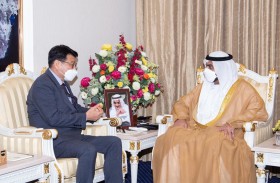 ولي عهد الفجيرة يستقبل قنصلي السعودية وكوريا الجنوبية