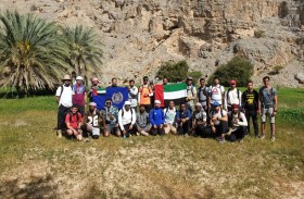 شرطة أبوظبي تنظم مسير جبلي لمنتسبي دورة إعداد مدربي اللياقة البدنية