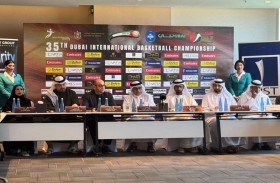 منتخب الإمارات في المجموعة الأولى ببطولة دبي الدولية لكرة السلة الـ35