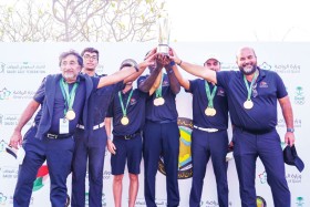 منتخبا الإمارات يحصدان 5 ميداليات ملونة وكأسين في خليج الجولف 