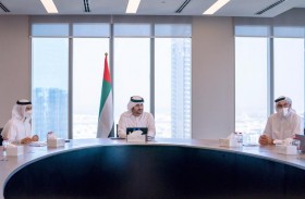 مكتوم بن محمد يلتقي فريق عمل الهيئة الاتحادية للضرائب ويطلع على سير العمل فيها