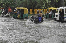 هطول أمطار موسمية في أنحاء الهند بمعدل أقل من المتوسط 