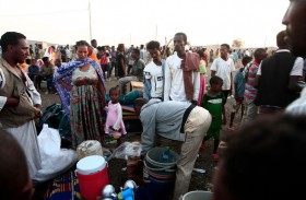 الجوع ينهش الإثيوبيين الهاربين إلى السودان 