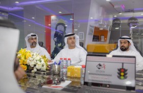 وكيل دائرة تنمية المجتمع في أبوظبي يطلع على خدمات جمعية «ساعد» ومؤسسة «تحقيق أمنية»  