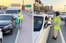 شرطة دبي توزّع 325 ألف وجبة إفطار للسائقين