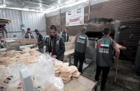 الإمارات تدعم تشغيل المخابز في جنوب غزة ضمن مشروع «الخبز المدعم» عبر عملية الفارس الشهم 3