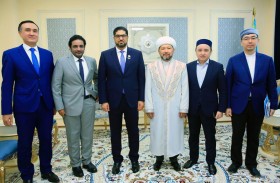 سفير الدولة يلتقي مفتي عام جمهورية كازاخستان
