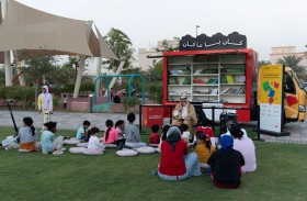 تمديد جولات المكتبة المتنقلة لحملة «أبوظبي تقرأ» على مدار العام استجابة للطلب المتزايد على أنشطة القراءة