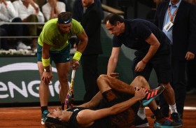 زفيريف يخضع لجراحة في أربطة الكاحل