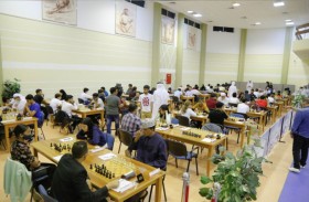 184 لاعباً من 34 دولة بالنسخة  الـ 25 لبطولة دبي المفتوحة للشطرنج